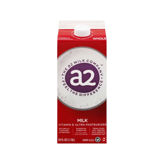 A2 Milk Ultra Pasteurized Whole Milk 59oz