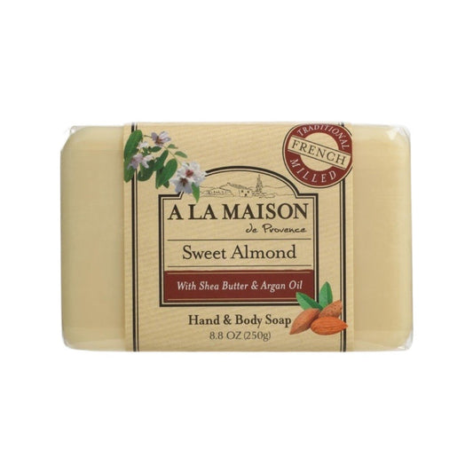 A La Maison Bar Soap, Sweet Almond 8.8oz