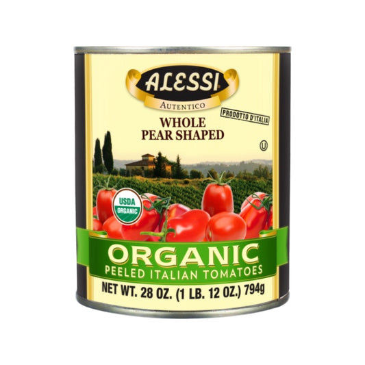 ALESSI Tomato Peeled Whole OG 28oz+